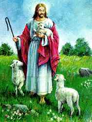 иисус пастырь добрый