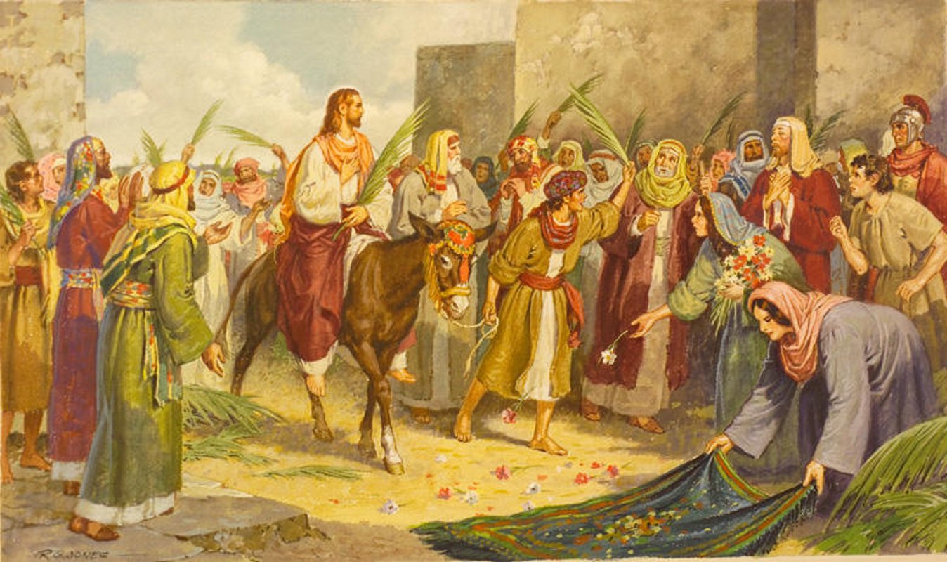 Вербное воскресение иерусалим